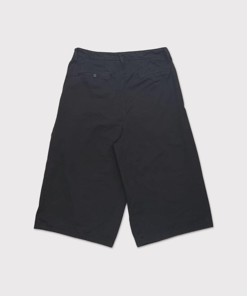 Maineoseu Wrapped Work Short(Aged Twill) - Black