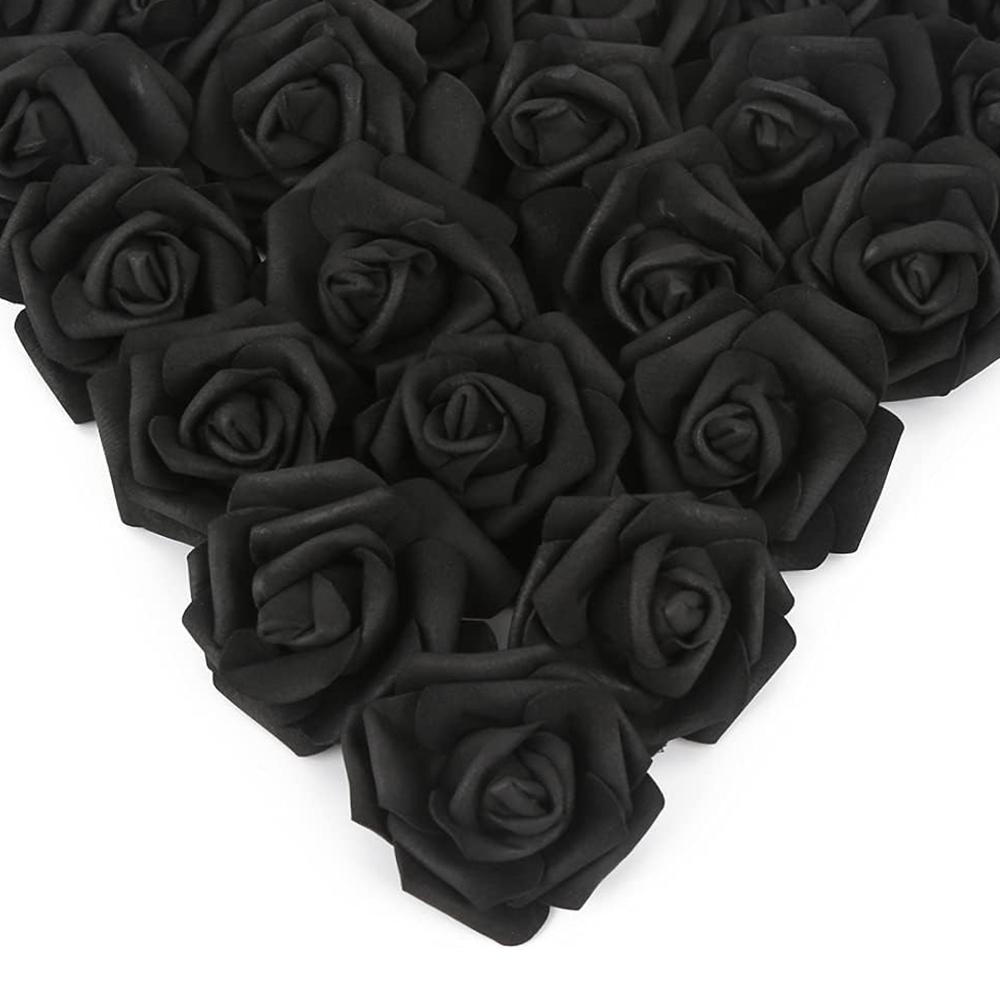 Artificial Flowers PE Foam Rose Home Room Valentine's Day Wedding Wreath Bridal Bouquet Decora DIY Gift Candy Box Outdoor Garden