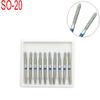 10 teile/schachtel SO-21 Dental Diamant Bohrer Bohrer Zahnmedizin Bohrer Dia-bohrer für Hohe Geschwindigkeit Handstück Griff Durchmesser 1,6mm Zahnarzt Werkzeuge