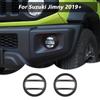 Osłona Przedniego Światła Przeciwmgielnego Listwa Ozdobna Osłona Lampy Przeciwmgielnej dla Suzuki Jimny 2019 w górę Akcesoria Zewnętrzne Stop Aluminium