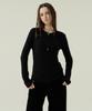 VOYONN Round Neck Woolrayon T-Shirt Black 914
