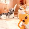Intelligent Canine Meal Dispenser With Stimulating Treat Tossing System To Participate Animals Mind And Manage Consumption