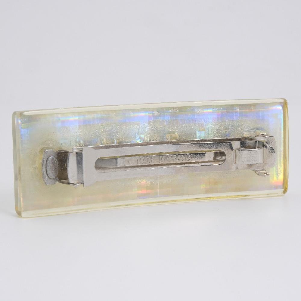 Chanel Valletta A08682Y02019 Silver/gold Square Women Used