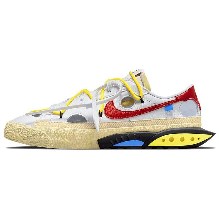 Nike X Off White Blazer Low 'White University Red' DH7863-100
