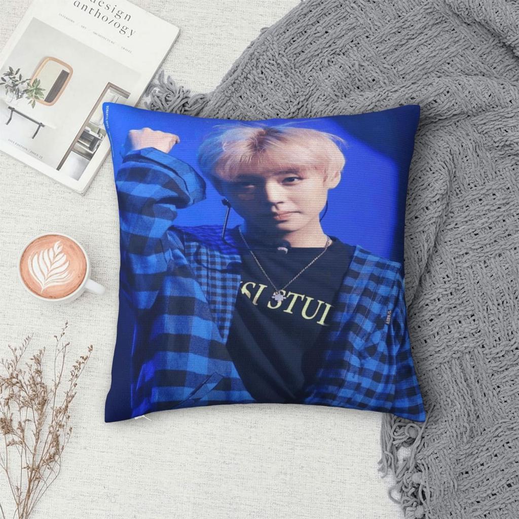 Decorare Pat Park Ji Hoon Cadou Fan Față de Pernă Merch Husa Pernă Pătrată Multi Dimensiune