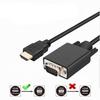 HDMI-Compatible To VGA Adapter HD 1080P Converter 1.8M Cable for Desktop Laptop PC TV Box Monitor
