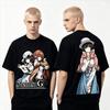 Hot Sale Steins Gate Anime Lover Tshirt Harajuku Cotton High Street Retro Fashion Oversized Unisex Harajuku Hip Hop Tshirt