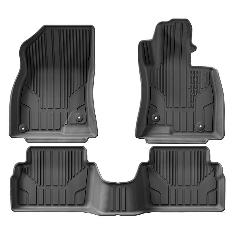 TPE All-Weather Floor Mats & Trunk Liner for 2019-2025 Mazda3/CX-30