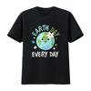 Earth Day Everyday T Shirt Kids Environment  Vintage Washed Slightly Unisex Fashion Top For Everyday Wear Designer Clothes