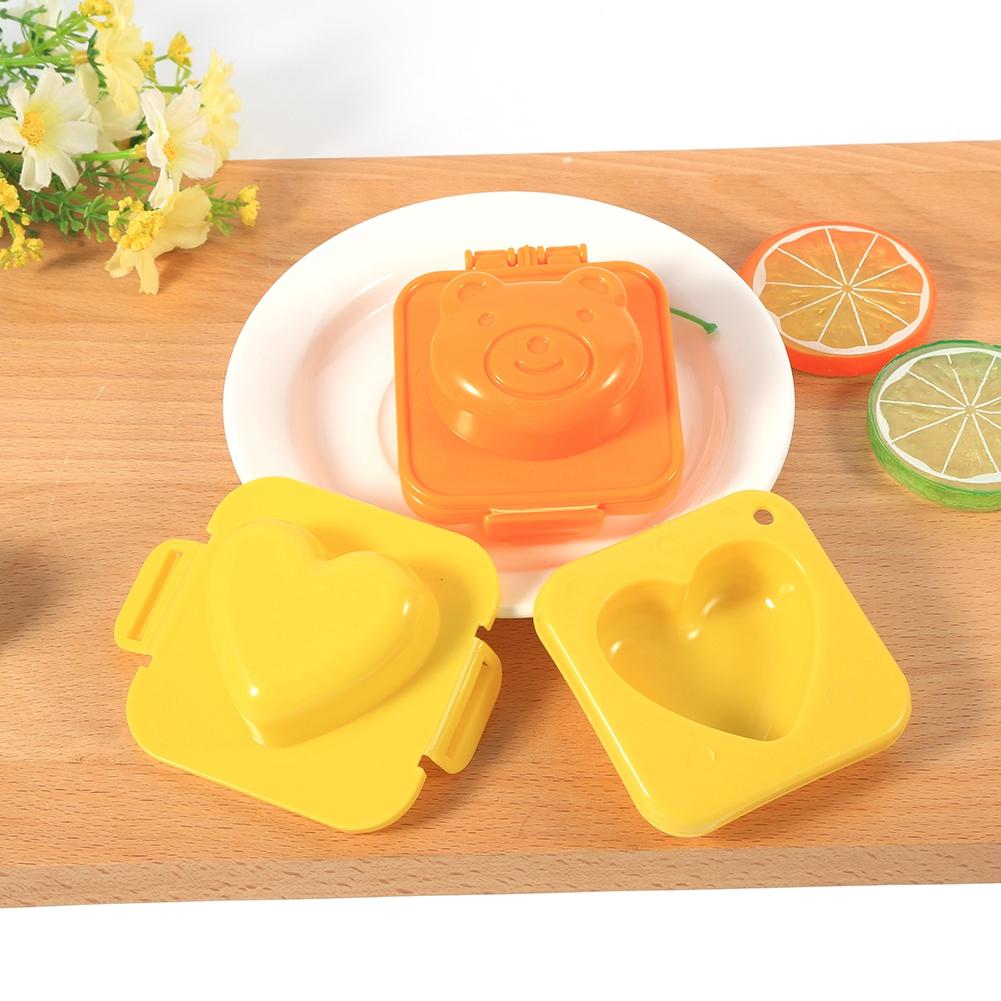 6 Pcs Set Cartoon Eggs Cute Mold Mould Pan Cooking   Tools Kitchen   Accessories for Kids Eierformer Egg Moulds for Boiled Eggs Rice Mold Kids S