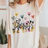 Sommar Mode Musse Pigg T-shirt Yk Mimmi Mus Hatt Tryckt bomull tryckt T-shirt Dam Lös Disney T-shirt