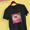 Donut Lover T Shirt Funny Food Doughnut Print Cute Bakery Top Foodie Apparel Vintage Top For Everyday Wear Unisex