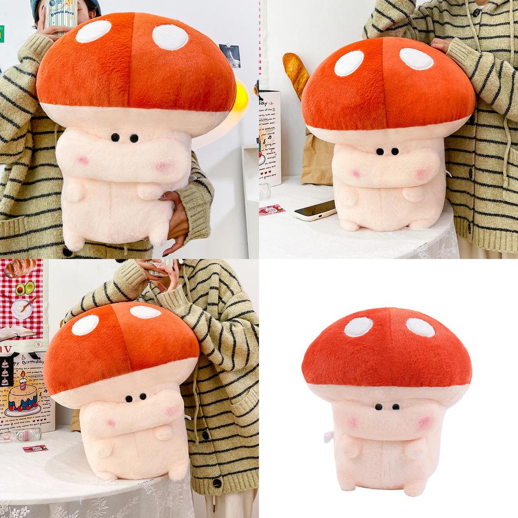 Mushrooms Plush Toy With Soft Short Plush For Relaxation And Home Decor Great For Girls And Boys