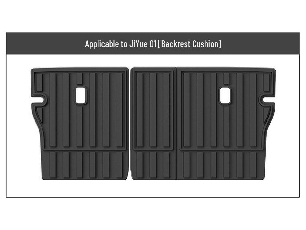 TPE Floor, Trunk, and Seat Back Mats for 2023 Ji Yue 01 Car