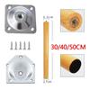 4Pcs Oblique/Vertical Style Furniture Feet DIY Cabinet Legs Chair Desk Legs Furniture Accessories