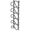 Wall Mounted Wine Bottle Display Rack Metal Storage Shelf Multi-functional Towel Rack  Home
