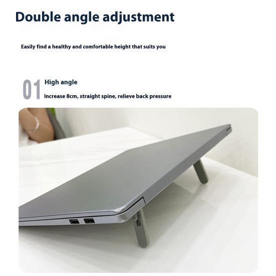 Verstelbare Laptop Houder Tablet Standaard Sterk Draagvermogen Antislip Opvouwbaar Ontwerp Universele Notebook Koelpad Laptop Beugel