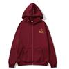 King And Queen Zip Hoodie Oversized Hoodie Streetwear Women's Sweatshirt Women Hoodie Pocket Long Sleeve Solid Color Zip Hoodie