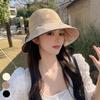 Women's Bucket Hat Weaving Sweater Bucket Hat