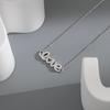 Qixi Festival Gift Necklace - Female, Original Design Personalized Letter Pendant Love-Themed Necklace