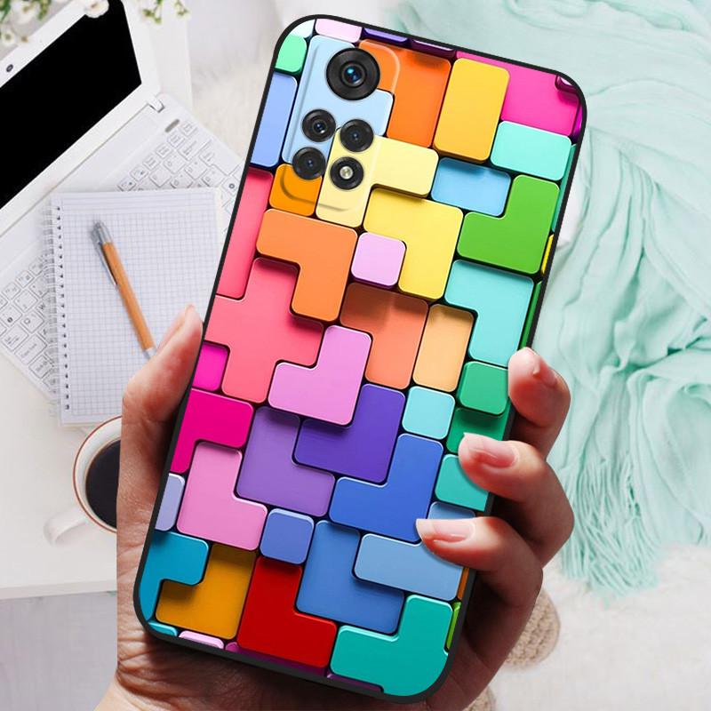 Für Redmi Note 11 Pro 5G 4G Hülle Weiche TPU Silikon Bumper Rückseite für Xiaomi Redmi Note11 Pro 11s Handyhülle Cartoon Fundas