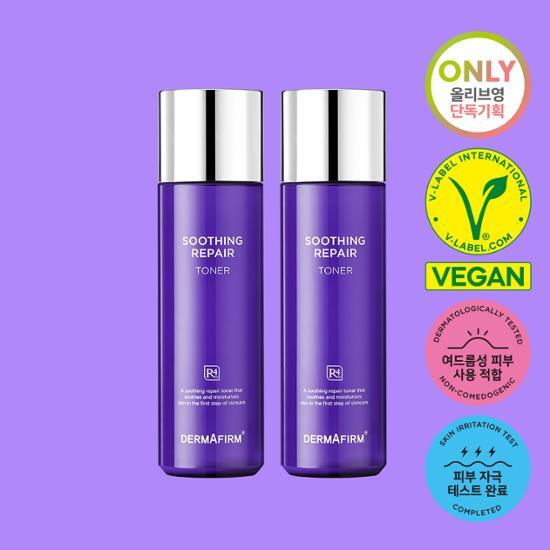 Derma Firm Soothing Repair Toner R4 200ml+200ml Special
