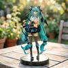 19cm Hot In Stock Hatsune Miku Anime Figure Little Devil Raccoon Action Collection Model Kawaii Christmas Gift Toy PVC Poseable Articulated Scale