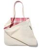 Bubilian Sio Reversible Eco Bag_Pink Check Ivory
