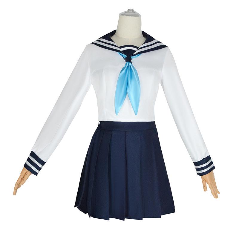 Kanoko Tiger Kostüm Damenrock: JK Matrosenanzug Cosplay