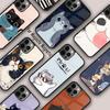 Cartoon Cute Cat Magnetic Phone Case For APPLE iPhone 17 Air 16 14 13 12 Pro Max 15 Plus Wireless Charge With MagSafe Cover