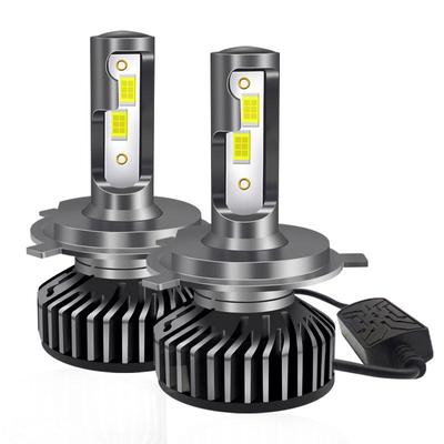 2st Super Bright Mini H4 H7 LED Bilstrålkastare Glödlampor 20000Lm Auto H1 H11 LED-ljus H8 HB3 HB4 9005 9006 9012 6500K 4300K ​​8000K Autolampa 12V 24V