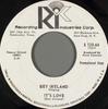 7inch Record BEY IRELAND Its Love S12064 Recording Indus 1964 US World Music Used