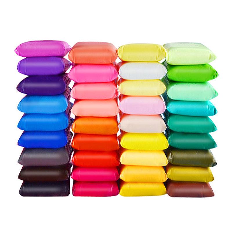 24-Color Children's Modeling Clay Pack - 500g DIY Figurine Handcraft Set