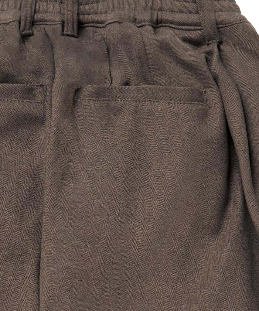 IDWS Void 4 Tuck Balloon Trouser Brown
