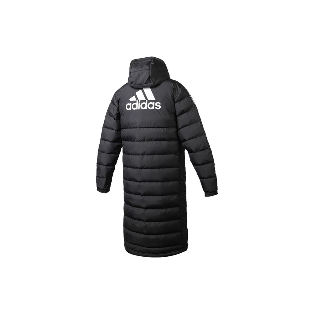 adidas Tiro 21 Down Hooded Warm Winter Jacket Men Outerwear Black GM5245