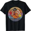 Lustiges Truthahn-Pickleball-Thanksgiving-T-Shirt für Herren und Damen