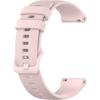 Universal Silicone Strap 20mm, Mesh Texture, Pink
