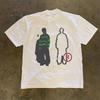 EXLUX 280G Summer Cool Unisex Short Sleeve T-shirt - Trendy, Versatile Streetwear