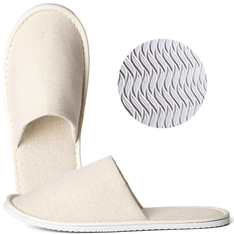 Disposable slippers for hotels, home guests slippers stall, thickened non-slip hospitality slippers