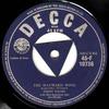 7inch Record JIMMY YOUNG - The Wayward Wind 45F10736 DECCA 1956 UK Pop Used
