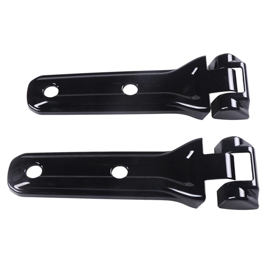 Tailgate Door Spare Tire Hinge Cover Trim Black For Jeep Wrangler JL M 2018-2019