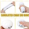 Dumpling Pressure Dumpling Squishies Cute Colorful Bun Toy Slow Rising Stress Relief Fidget Toy for Kids Adults Anti-Anxiety Gif