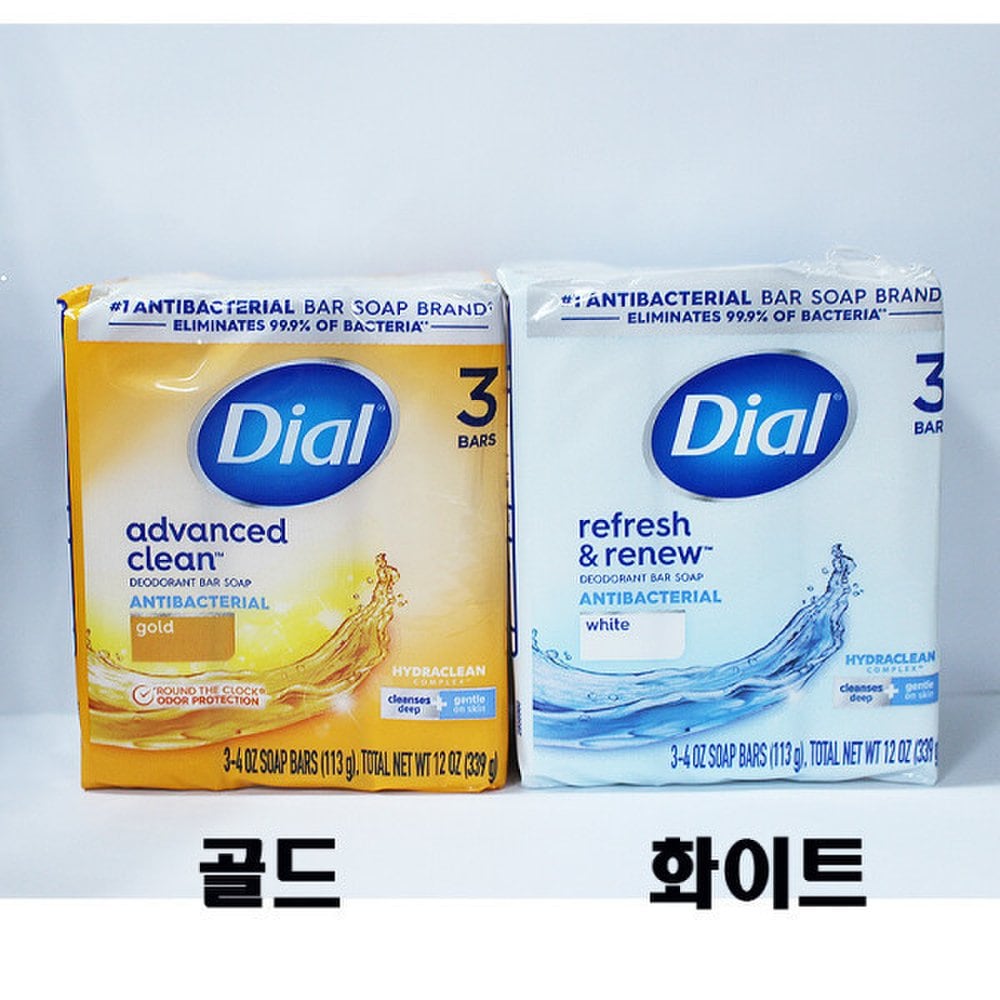 Dial Soap (113gX3P)/face Wash Gold White