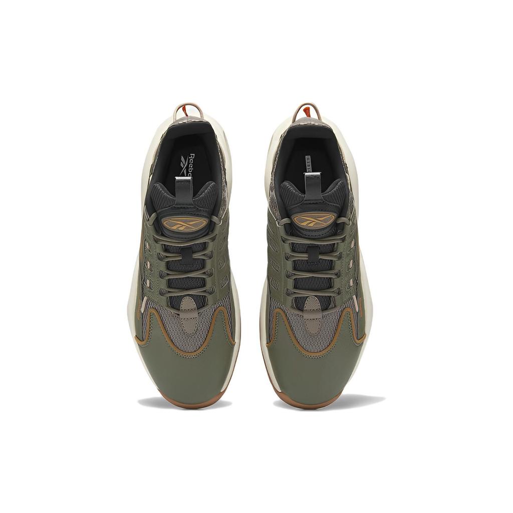 Reebok Solution Mid Trek Grey Hunter Green Unisex Sneakers Wild-Brown HP3317