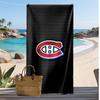 Montreal Canadiens Print Beach Towel Soft Portable Quick?dry Towel For Pool Summer Vacation Outdoor Sport