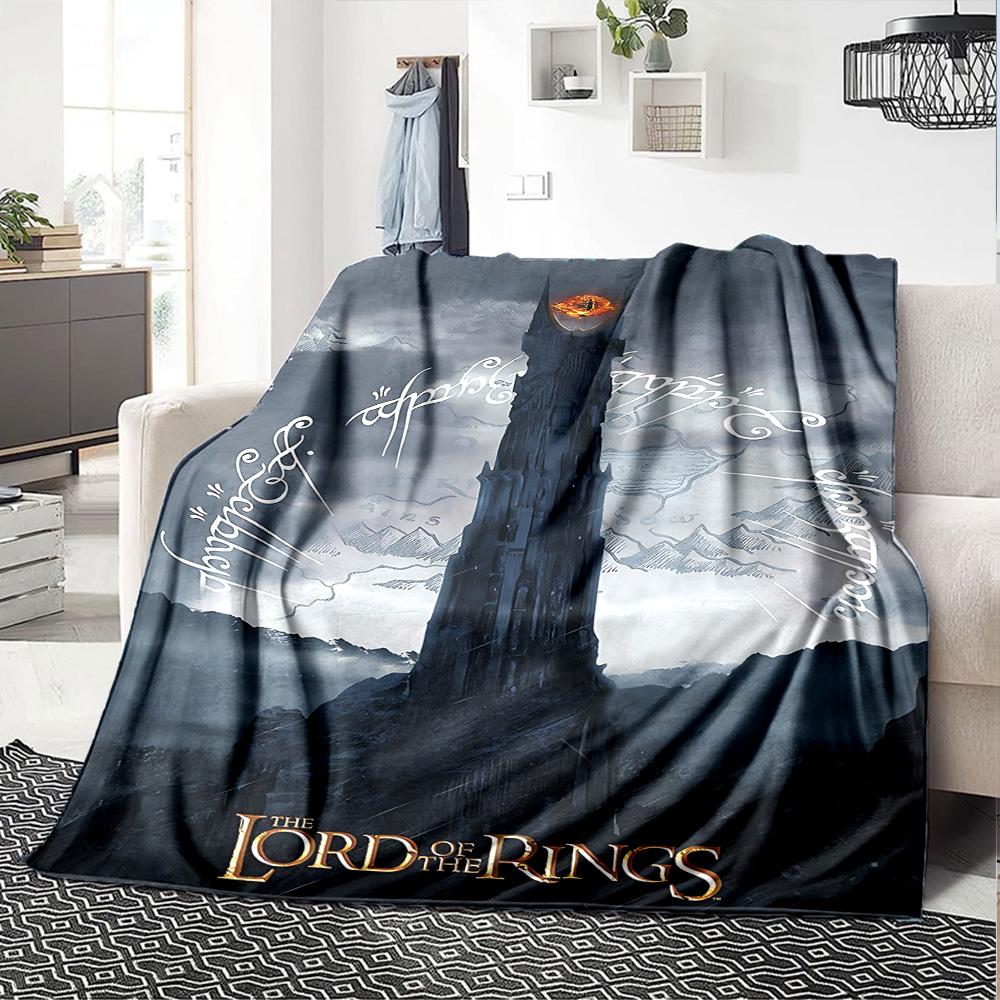 1pc Mordor Eye_of_Sauron Flannel Blanket Soft Warm Throw for Home, Office, Travel, All-Season Cozy Bedding GiftL1267