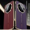 Phone Case for Huawei Mate 60 50 Pro Electroplating Leather Camera Protective Hard Cover for Huawei Mate 40 30 Pro Case