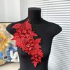 Mesh Sequin Embroidery Diy Applique Wedding Dress Dress Clothing Accessories Decorative Flower Cloth Sticker