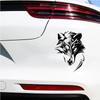 Hlava vlka Auto Kreatívna umelecká nálepka Karoséria Nárazník Okná Motocykel Laptop Steny Vinylová fólia Cool Nálepka Príslušenstvo na tuning auta