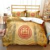Masonic Freemason Illuminati Bedding Set Boys Girls Twin Queen Size Duvet Cover Pillowcase Bed Adult Fashion Home Textileextile